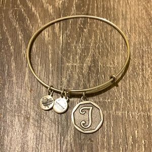 Alex & Ani “T” Bracelet
